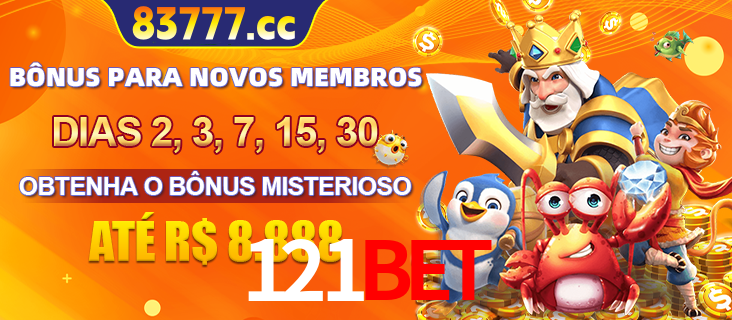 Anúncio dos benefícios para Membro VIP Sênior na plataforma 121bet, incluindo bônus promocionais, semanais e mensais, ilustrado com o personagem Fortune Tiger.